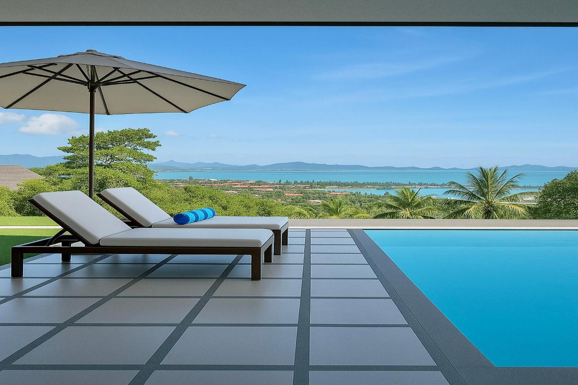 Aroha Seaview Villa - Private Pool - Pantai Cenang  Εξωτερικό φωτογραφία