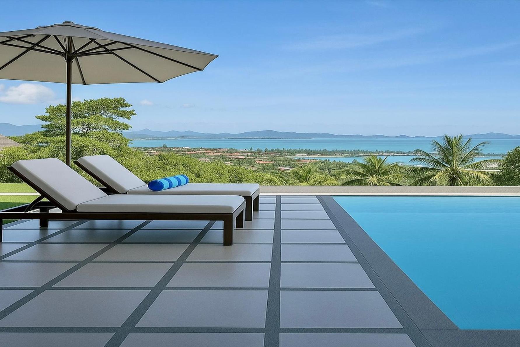 Aroha Seaview Villa - Private Pool - Pantai Cenang  Εξωτερικό φωτογραφία
